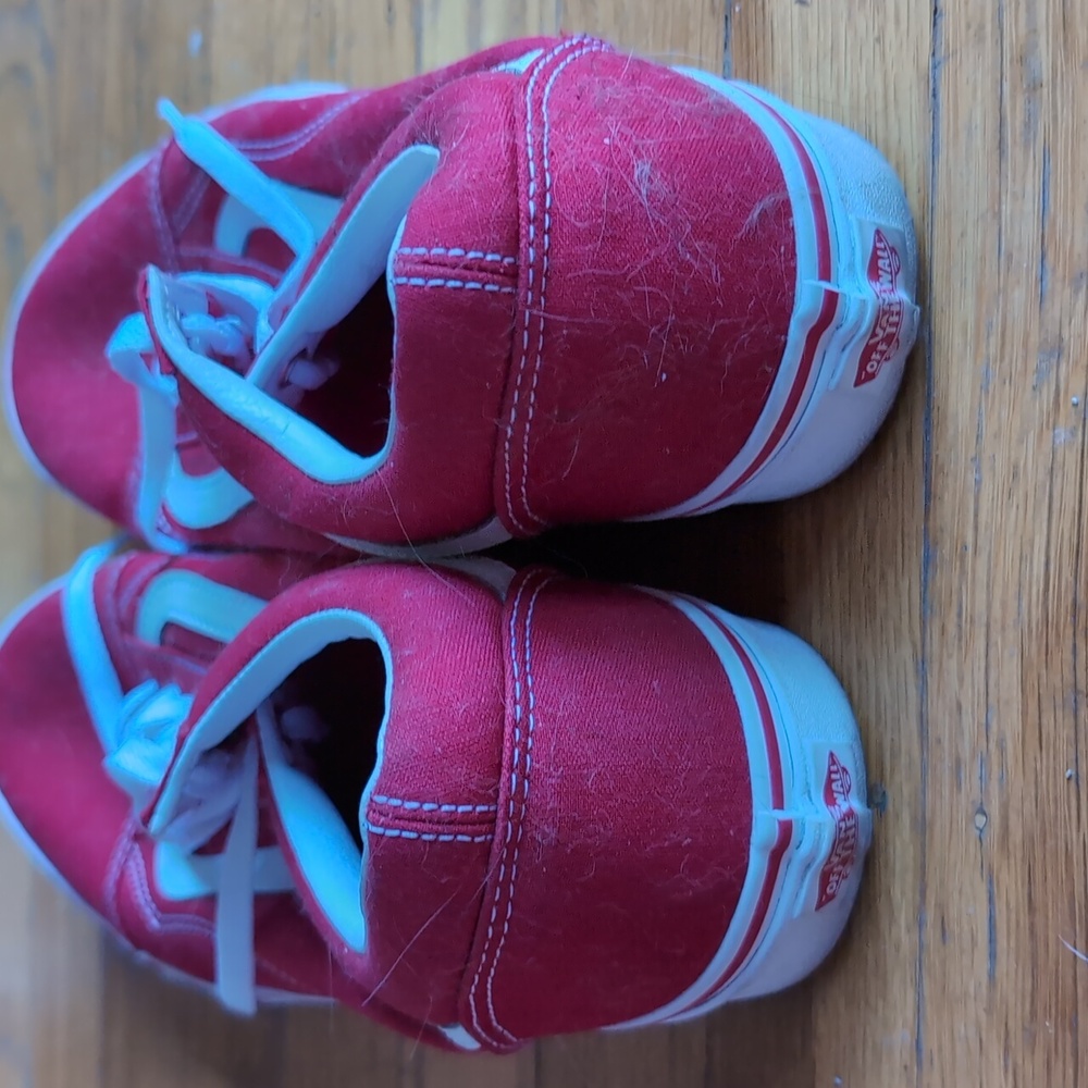 Red Vans - Picture 4 of 6